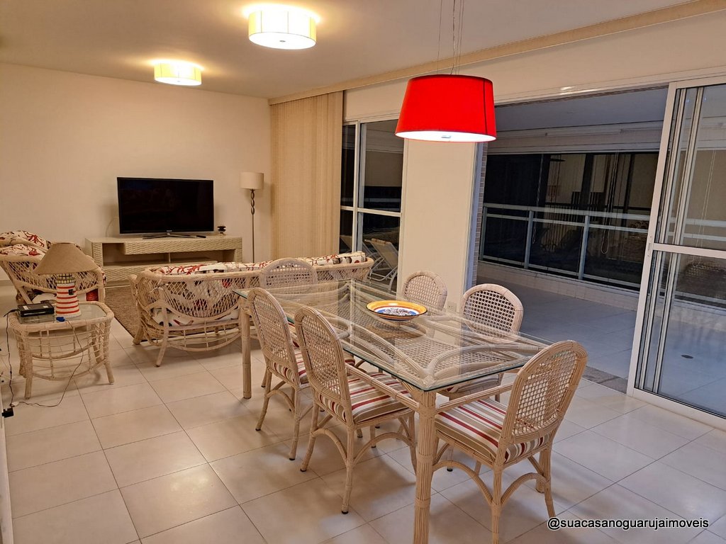 apartamento  locaçao anual  3 suites 158 m2 2 vagas condominio verde mar parque enseada guaruja sp AP2021LV