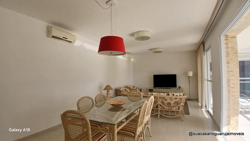apartamento  locaçao anual  3 suites 158 m2 2 vagas condominio verde mar parque enseada guaruja sp AP2021LV
