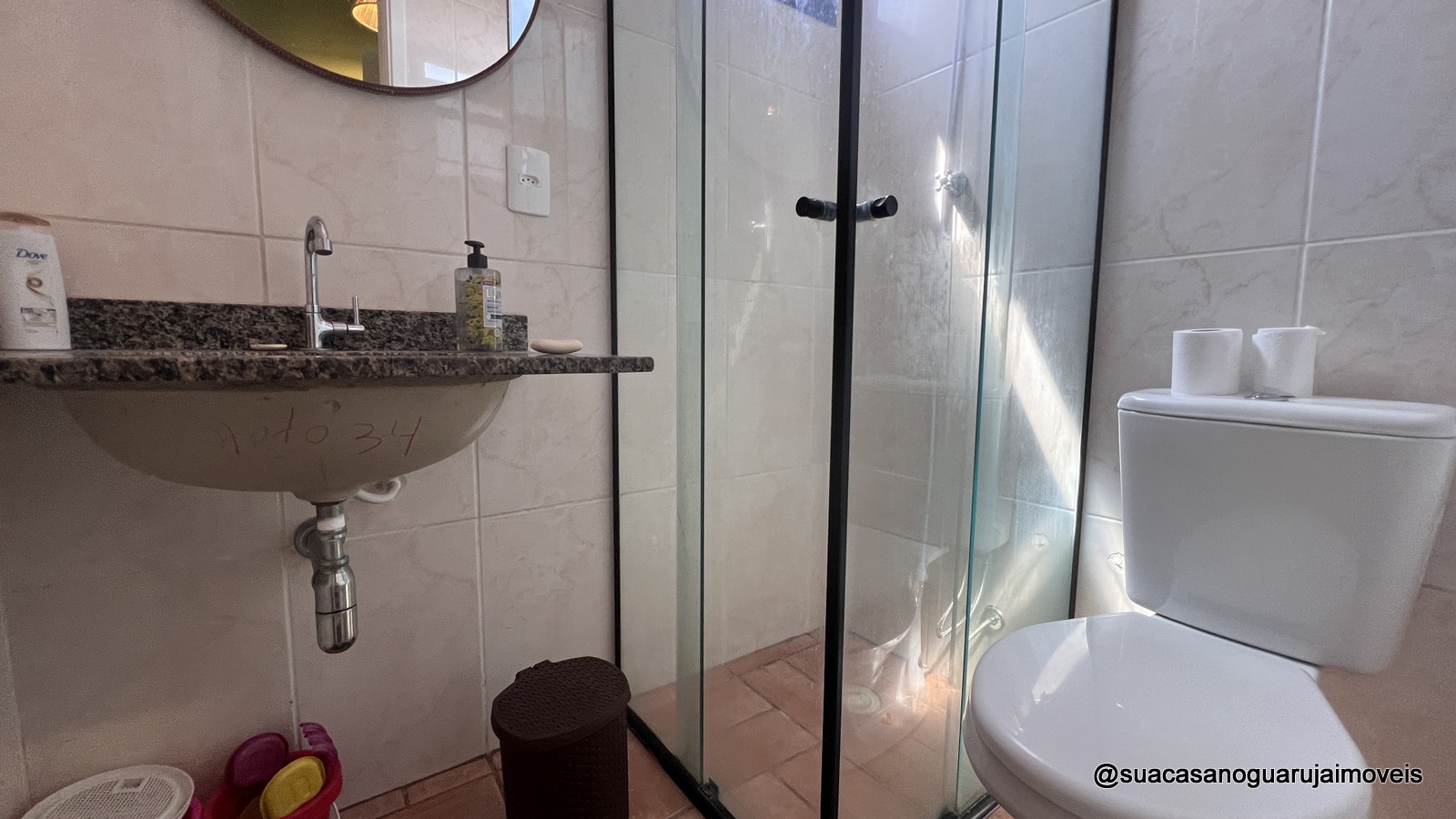 apartamento 2 dormitorios 70 m2 1 suite 1 vaga 2 sacada gourmet enseada guaruja sp  cod AP00999R