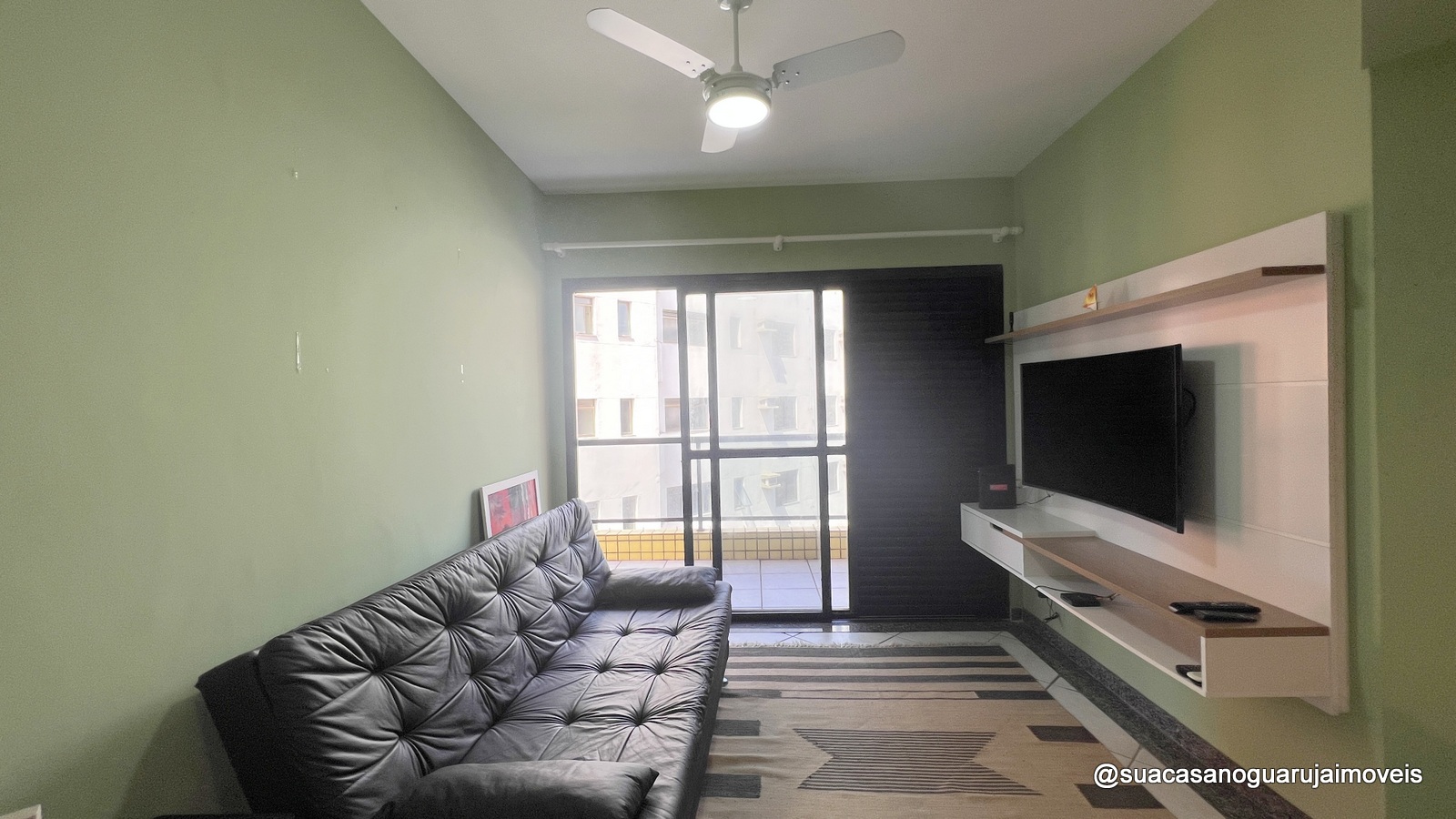 apartamento 2 dormitorios 70 m2 1 suite 1 vaga 2 sacada gourmet enseada guaruja sp  cod AP00999R