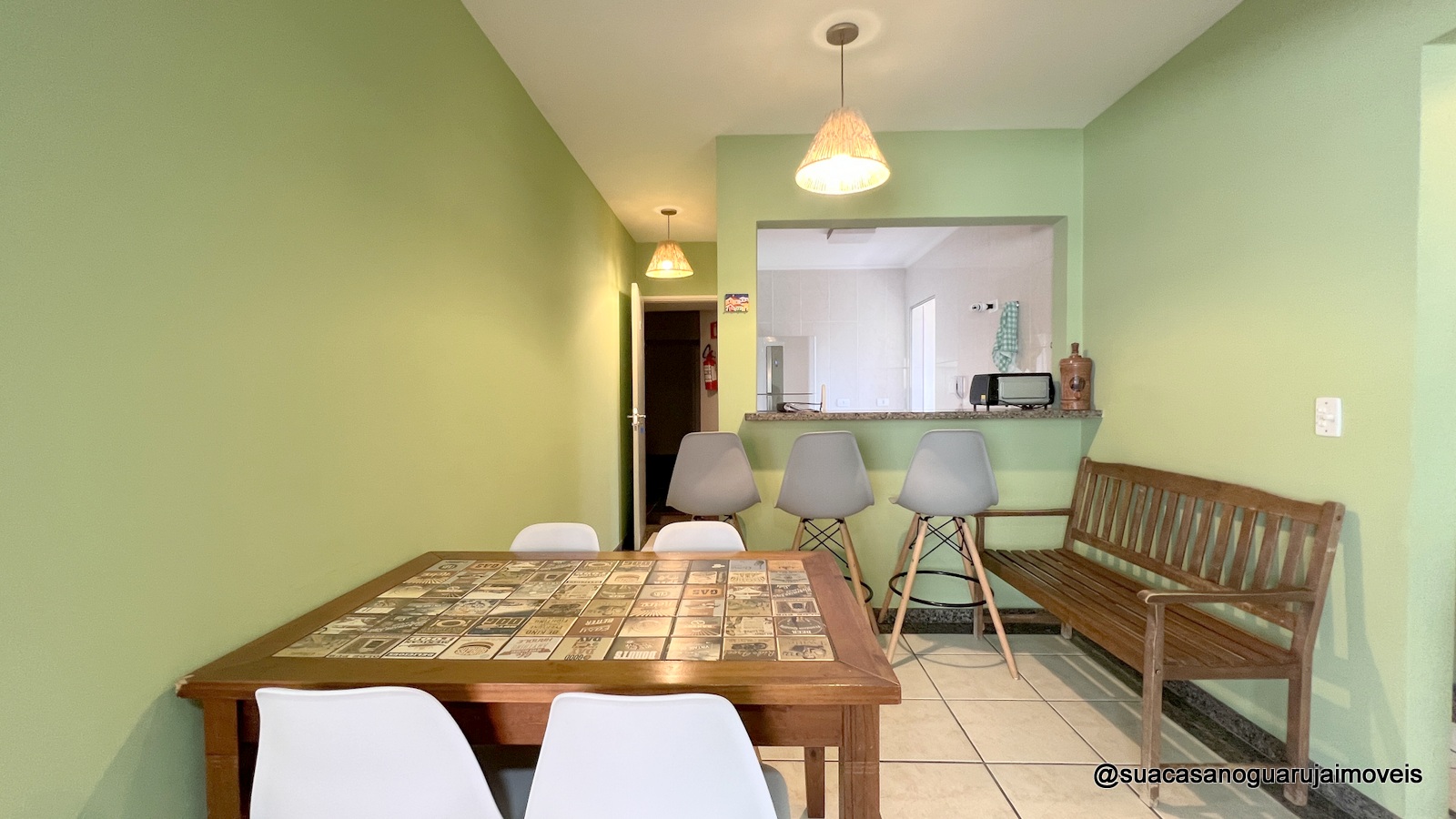 apartamento 2 dormitorios 70 m2 1 suite 1 vaga 2 sacada gourmet enseada guaruja sp  cod AP00999R