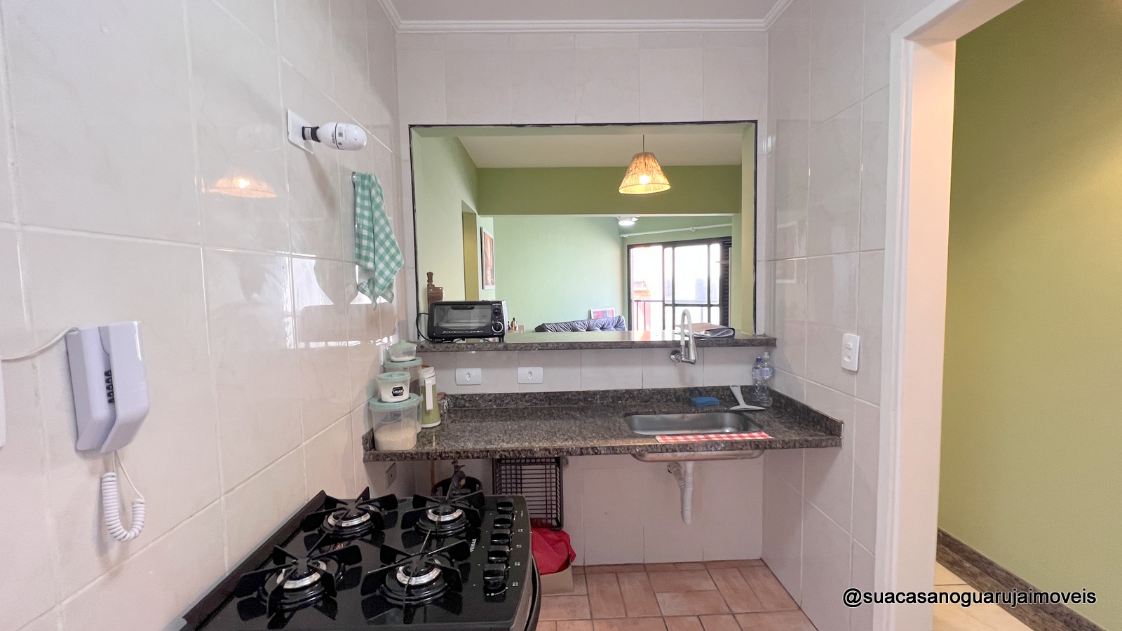 apartamento 2 dormitorios 70 m2 1 suite 1 vaga 2 sacada gourmet enseada guaruja sp  cod AP00999R