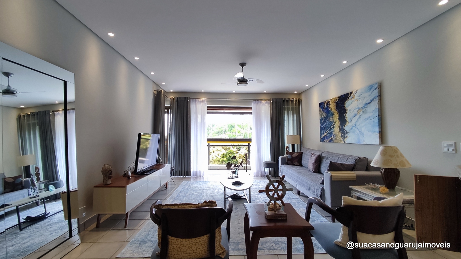 apartamento 3 dormitorios 2 suites 165 m2 2 vagas  condominio sorocotuba guaruja sp cod AP23351V