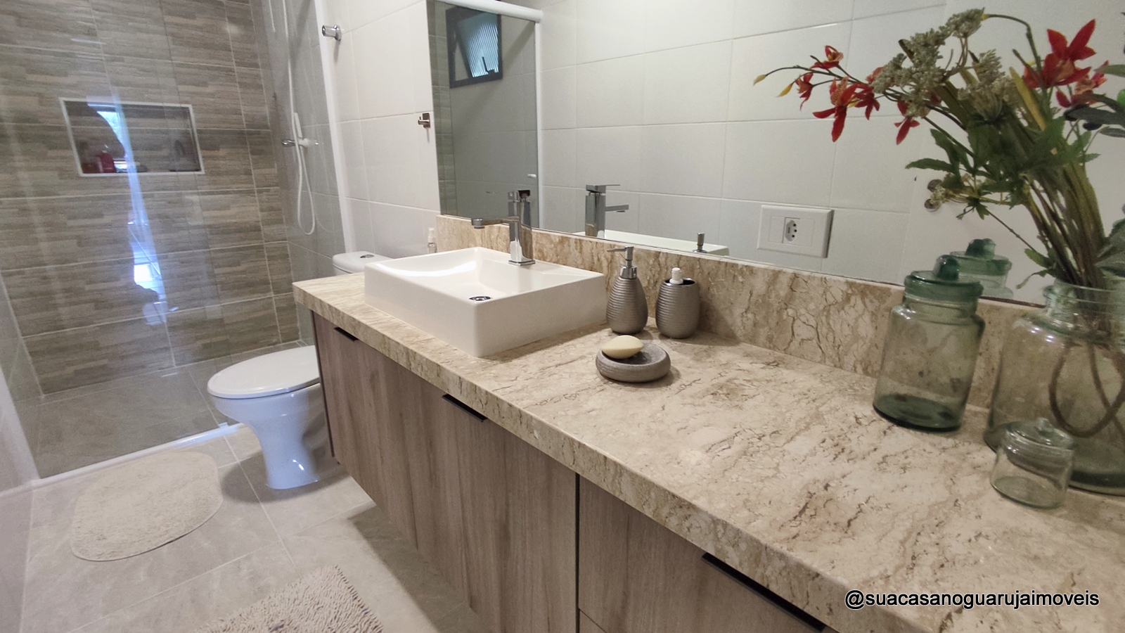 apartamento 3 dormitorios 2 suites 165 m2 2 vagas  condominio sorocotuba guaruja sp cod AP23351V