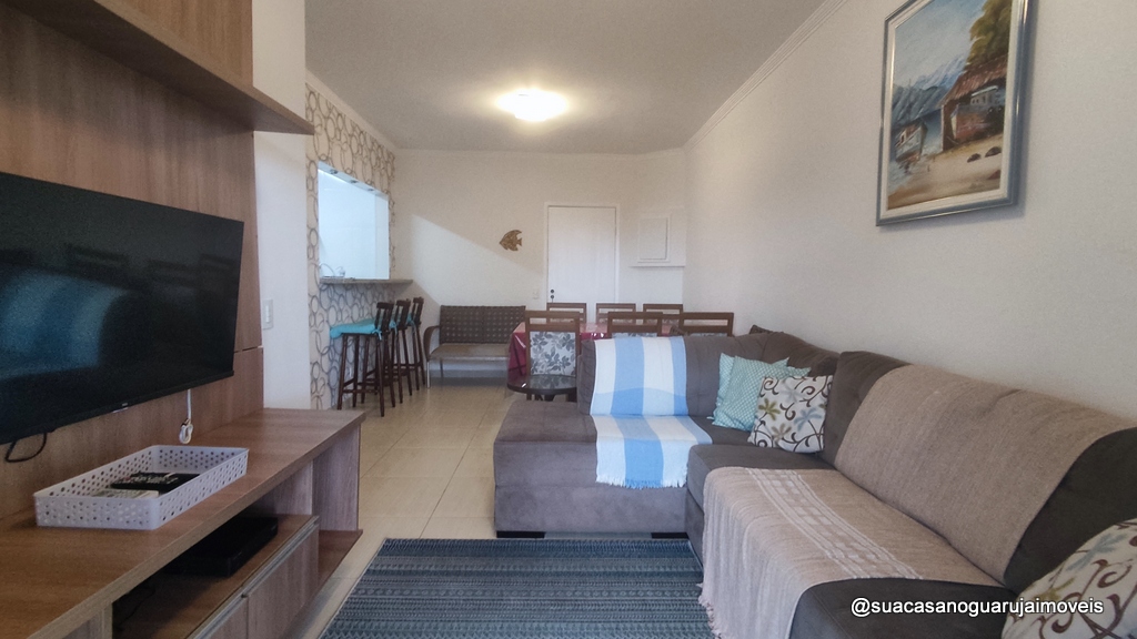 apartamento venda 3 dormitorios 2 suites 90 m2 2 vagas lazer enseada guaruja cod AP6696V