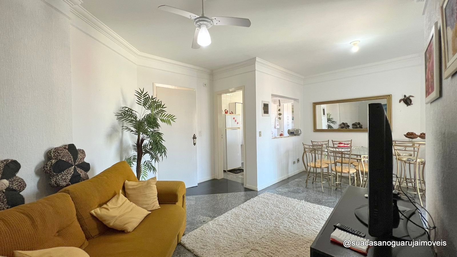 Apartamento com 2 dormitórios à venda, 80 m² por R$ 350.000 - Loteamento João Batista Julião - Guarujá/SP COD. AP24785V