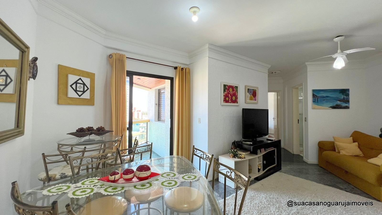 Apartamento com 2 dormitórios à venda, 80 m² por R$ 350.000 - Loteamento João Batista Julião - Guarujá/SP COD. AP24785V