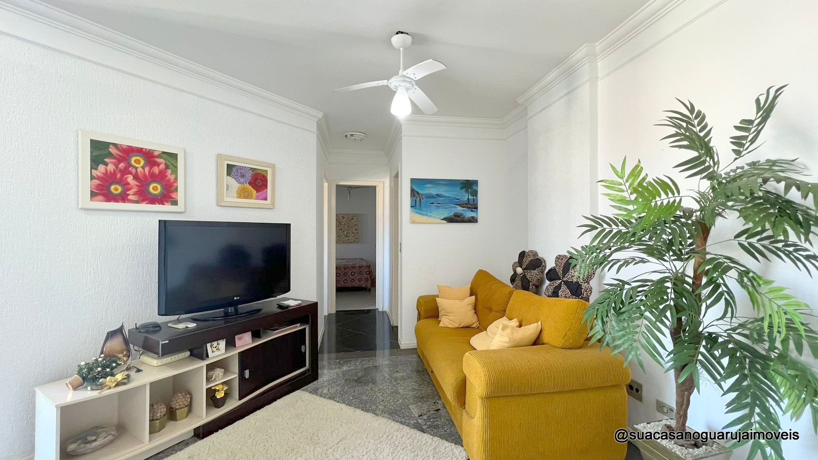 Apartamento com 2 dormitórios à venda, 80 m² por R$ 350.000 - Loteamento João Batista Julião - Guarujá/SP COD. AP24785V