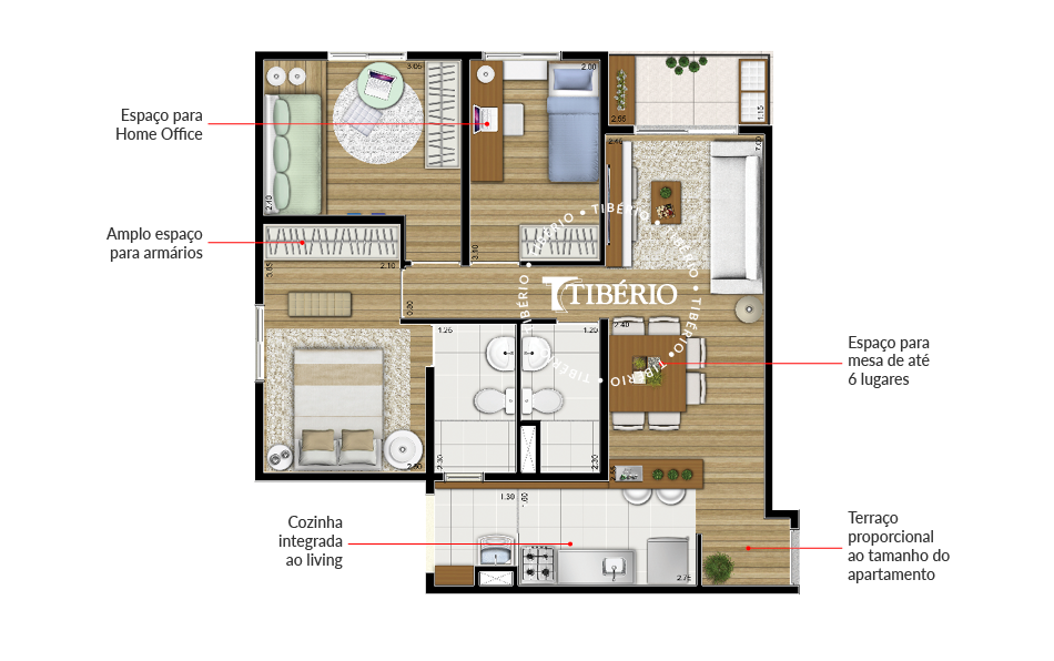 Apartamento à venda com 3 quartos, 62m² - Foto 35