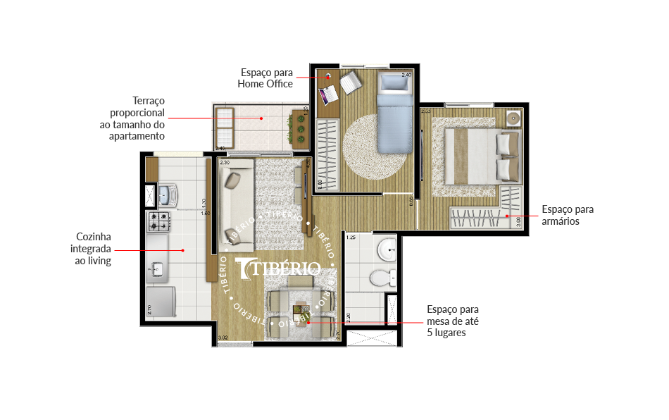 Apartamento à venda com 3 quartos, 62m² - Foto 36