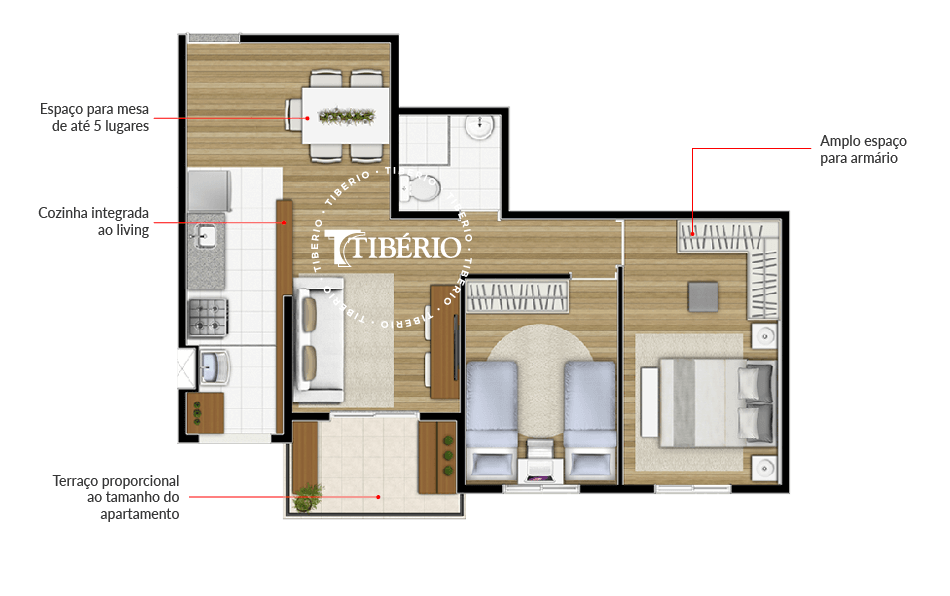 Apartamento à venda com 3 quartos, 64m² - Foto 44