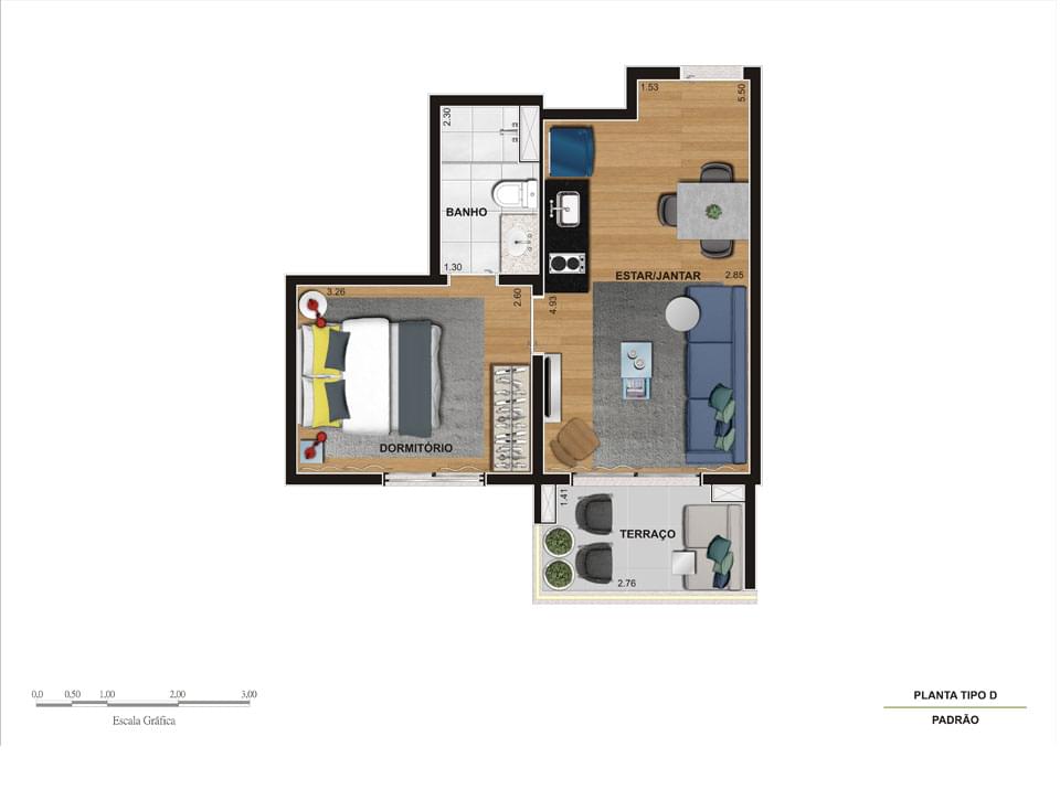 Apartamento à venda com 2 quartos, 52m² - Foto 19