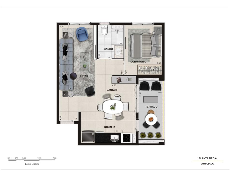 Apartamento à venda com 2 quartos, 52m² - Foto 18