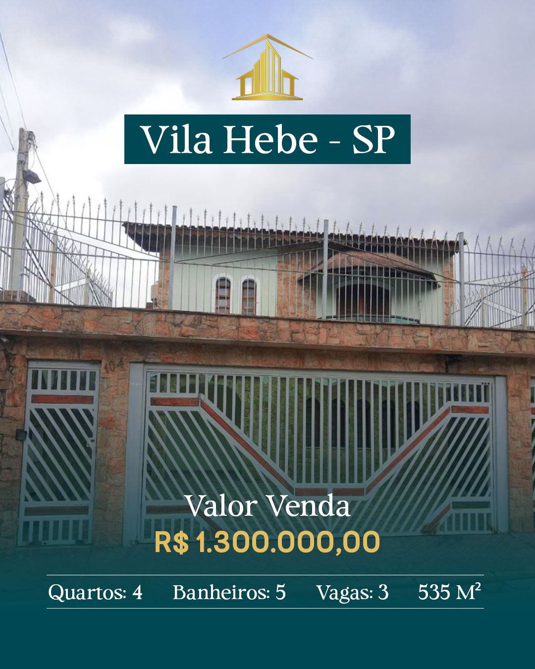 Sobrado - Venda, Vila Hebe em Vila Nova Cachoeirinha, São Paulo, SP