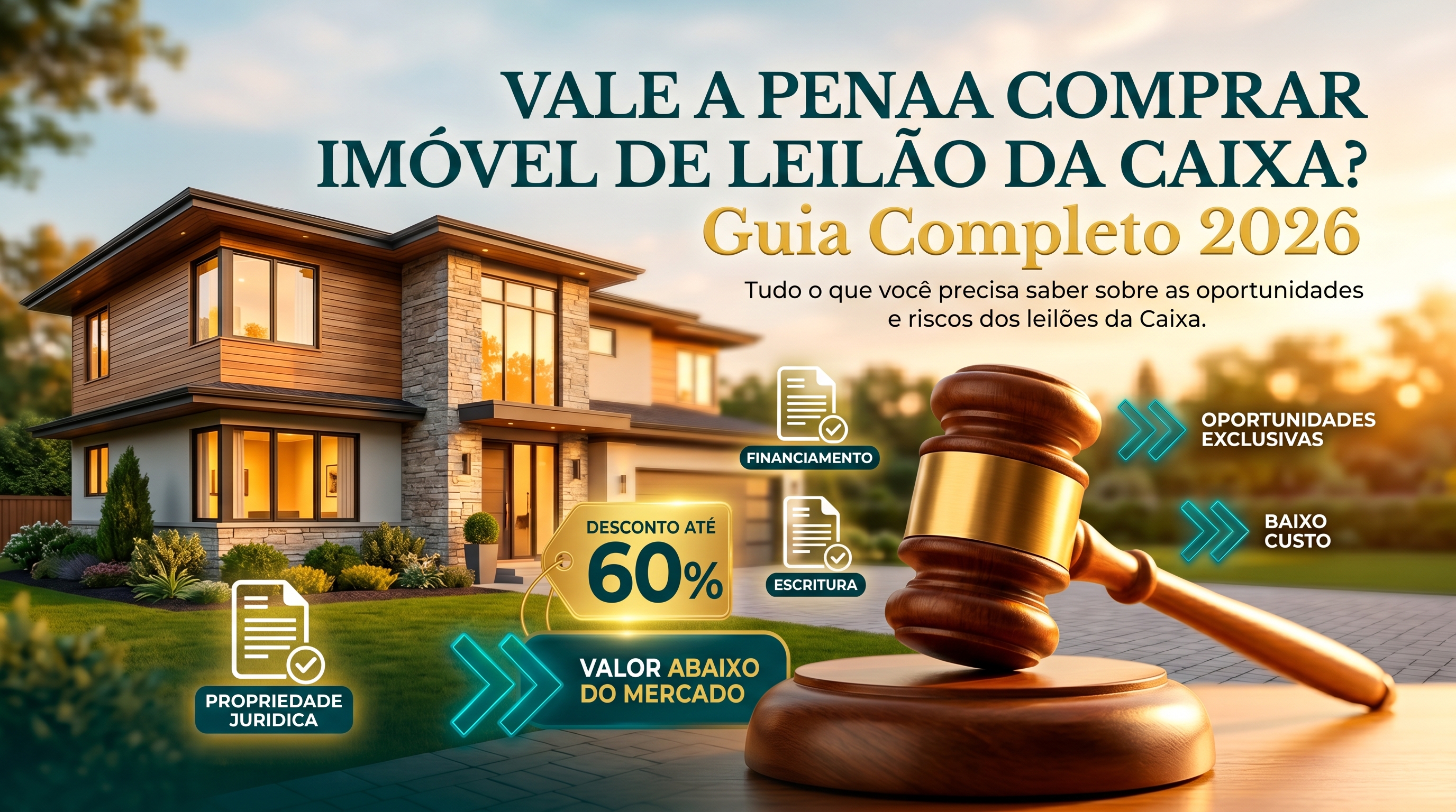 Vale a pena comprar imóvel de leilão da Caixa?