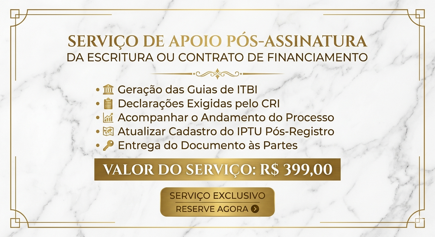 Regularização de Imóvel após Compra (Cartório e Prefeitura)