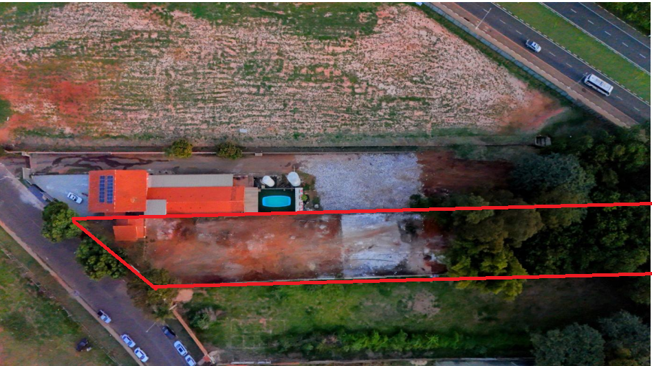 Área para incorporação residencial com 3.876 metros em Paulínia
