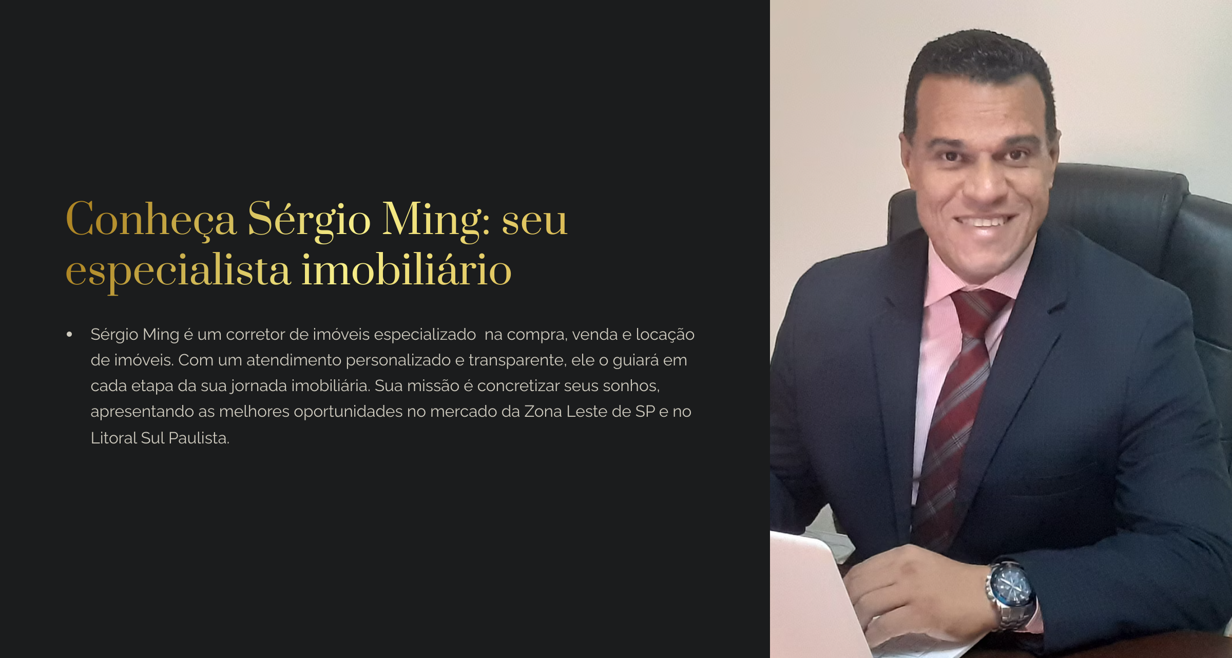 Quem é Sérgio Ming