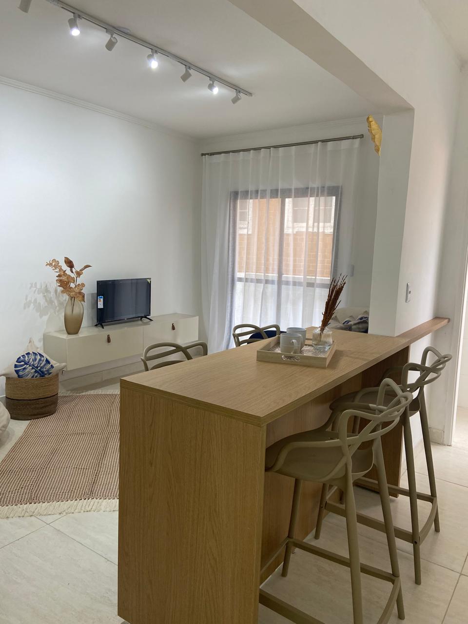 Oportunidade Única na Praia Grande – Apartamento Mobiliado a 3 Quadras do Mar