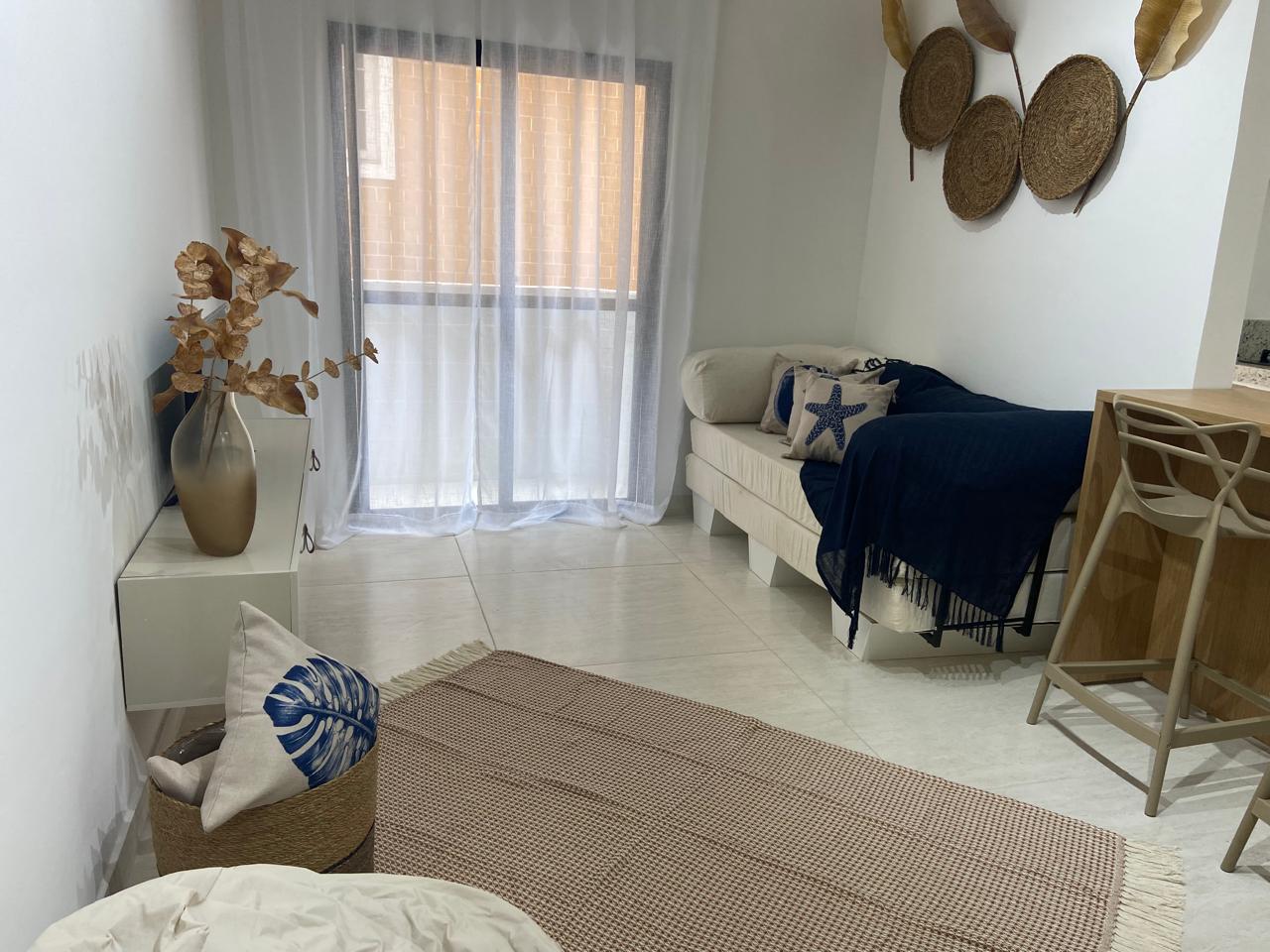 Oportunidade Única na Praia Grande – Apartamento Mobiliado a 3 Quadras do Mar