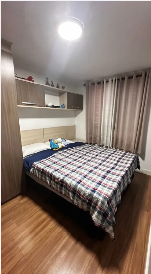 Apartamento à Venda no Parque São Vicente, Mauá - 2 Quartos e 1 Vaga