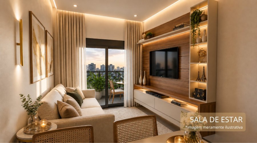 Apartamento Novo 2 Quartos com Suíte e Varanda Gourmet  São Bernardo do Campo
