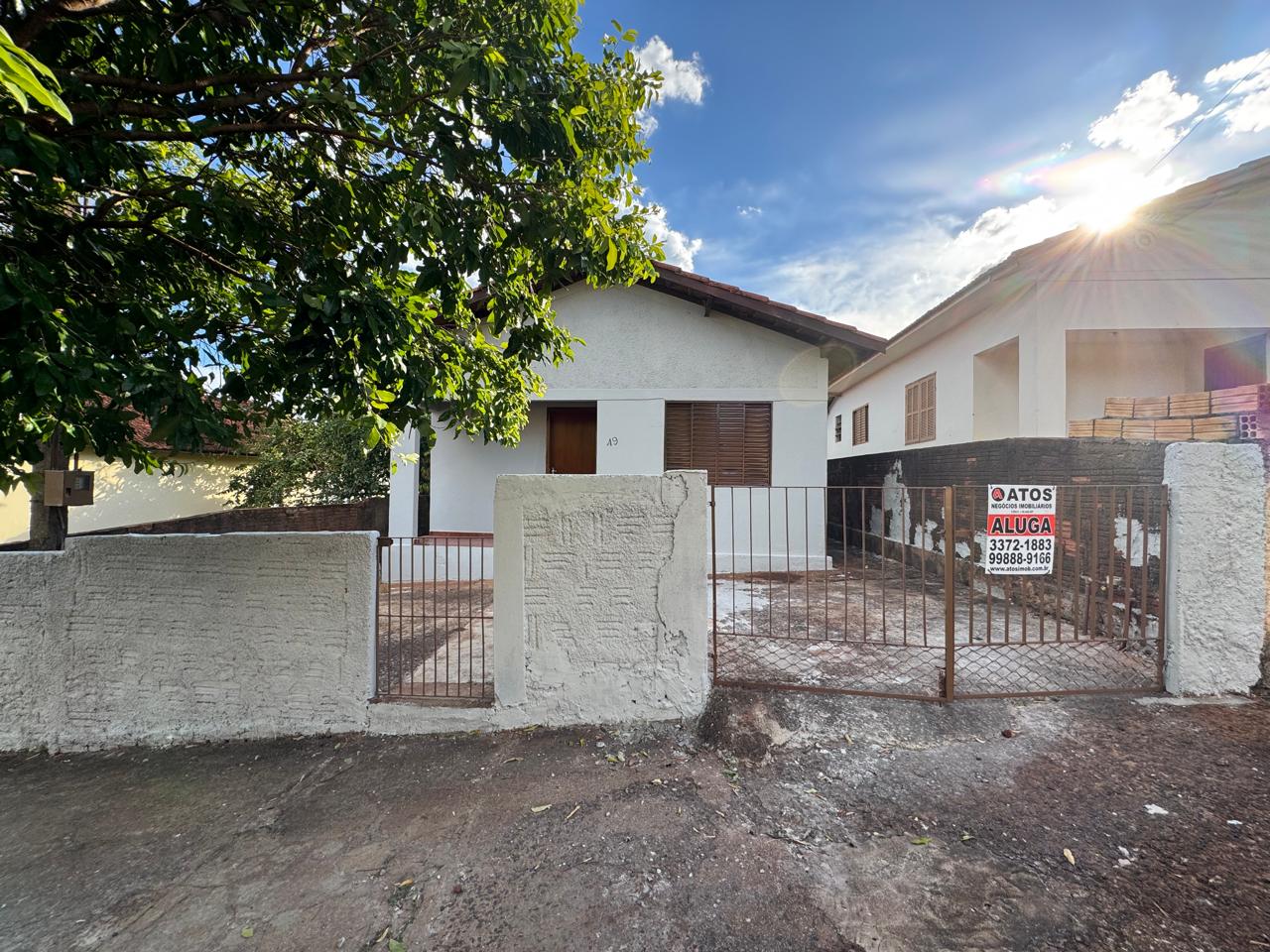 Casa - Locação, Vila Mathias, Santa Cruz do Rio Pardo, SP