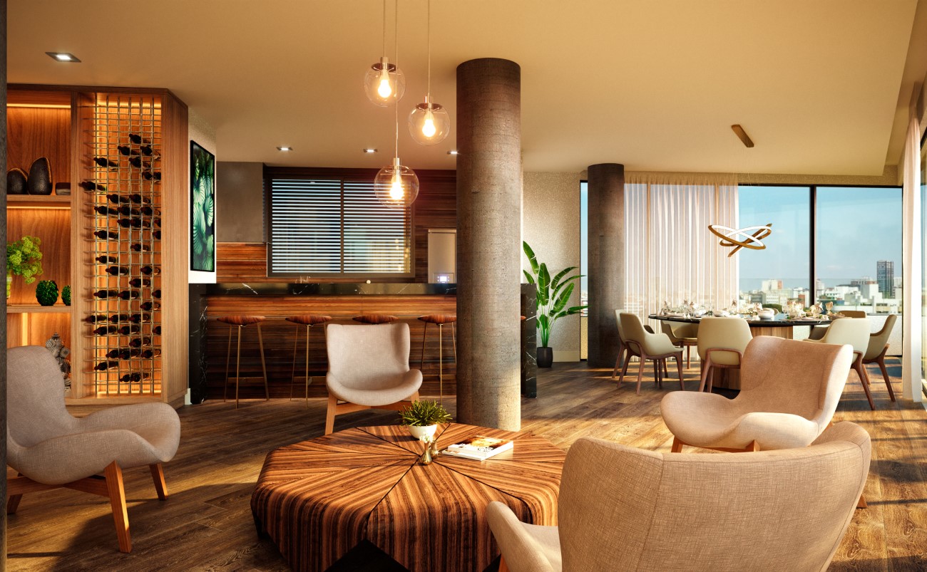 Apartamento Cobertura The Edge  3 dormitórios/suítes
