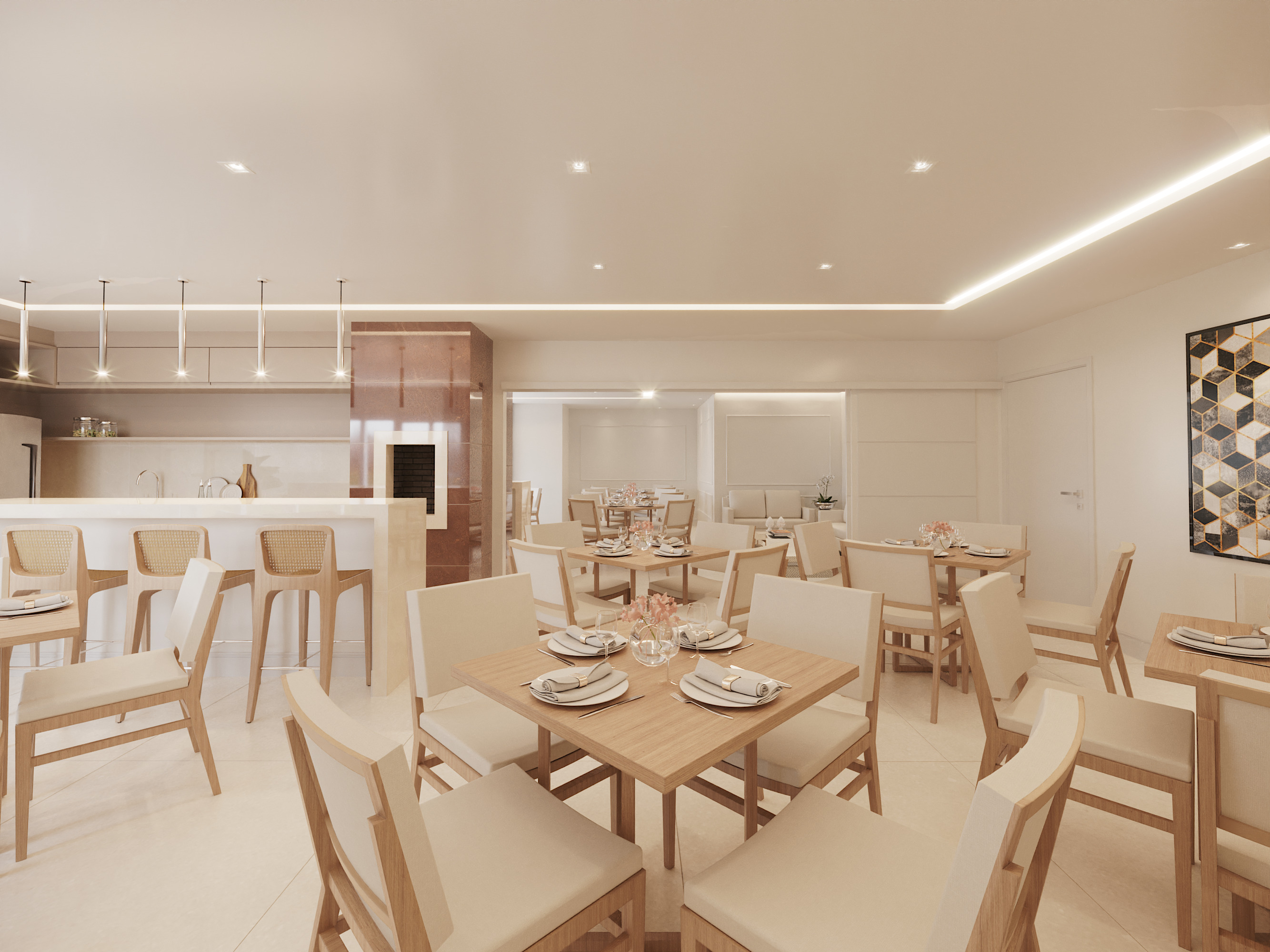 Apartamento 3 dormitórios/1 suíte - Blanc