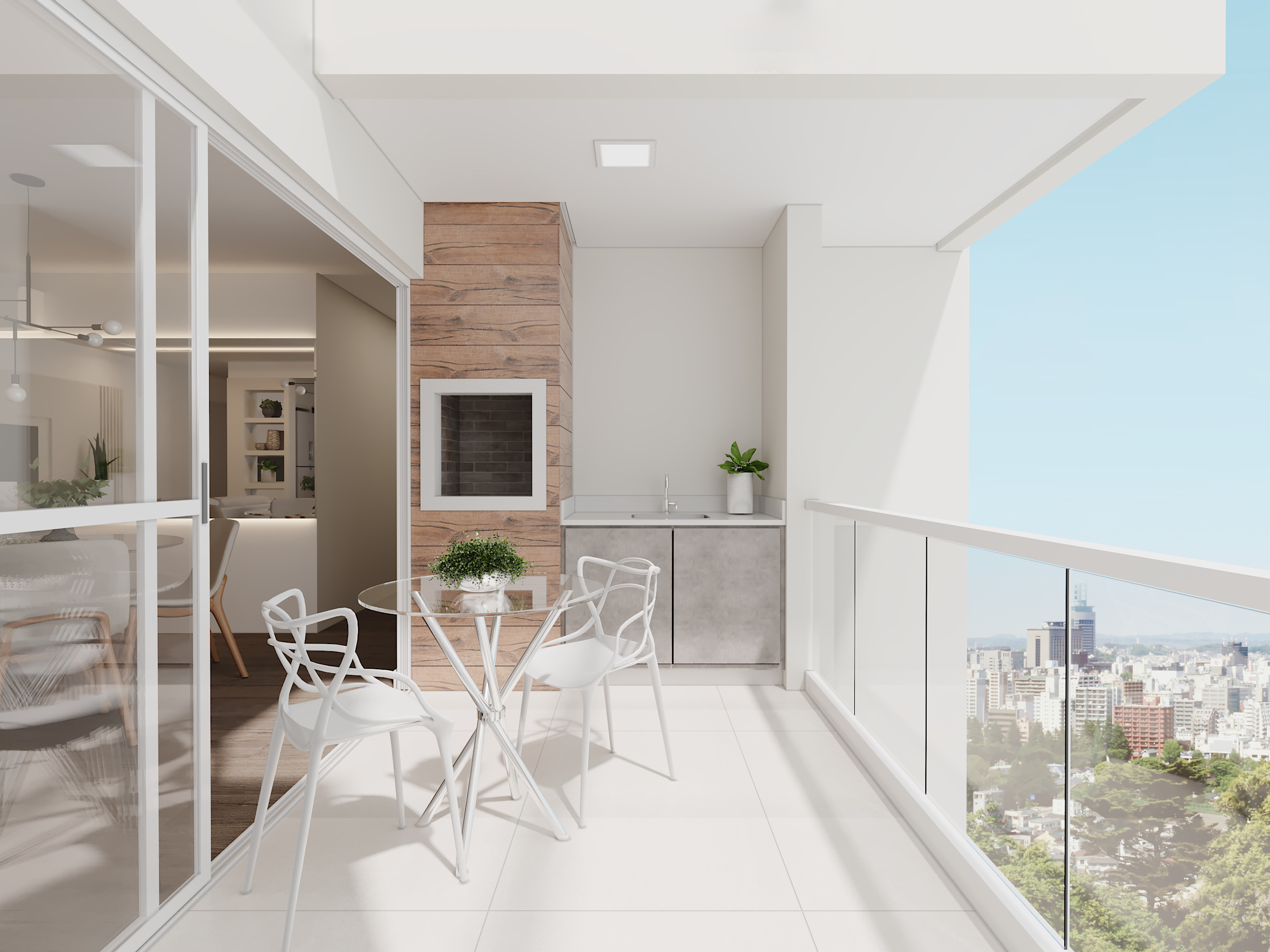 Apartamento 3 dormitórios/1 suíte - Blanc