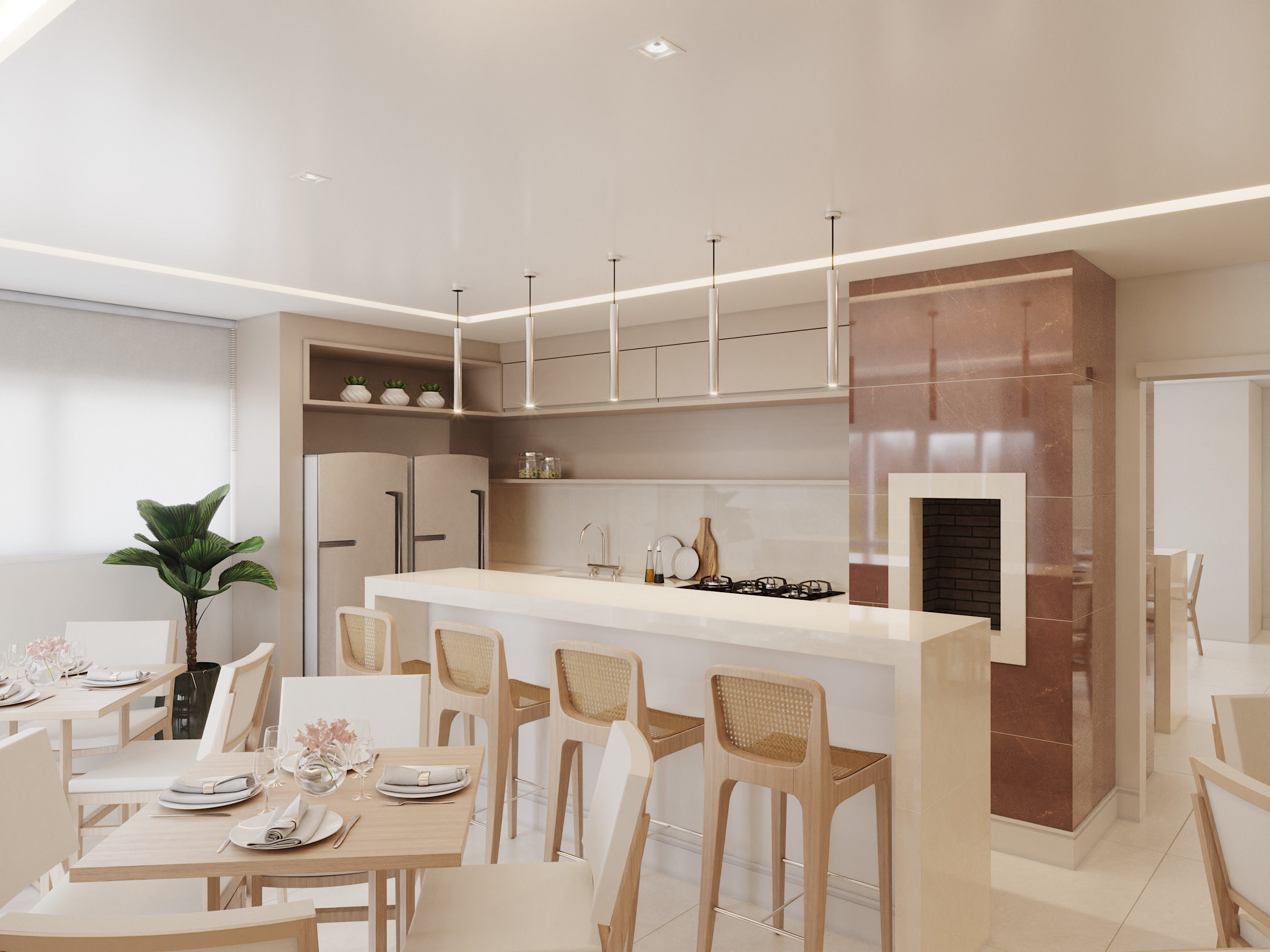 Apartamento 3 dormitórios/1 suíte - Blanc