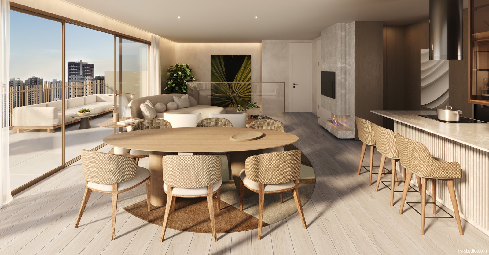 Apartamento Suite 3 dormitorios - ATLAN