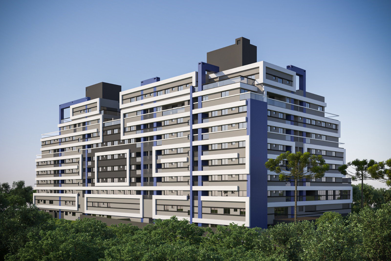 Fantástico Apartamento no Mossunguê em Curitiba PR