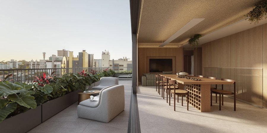 Elegante Apartamento no Bigorrilho em Curitiba PR