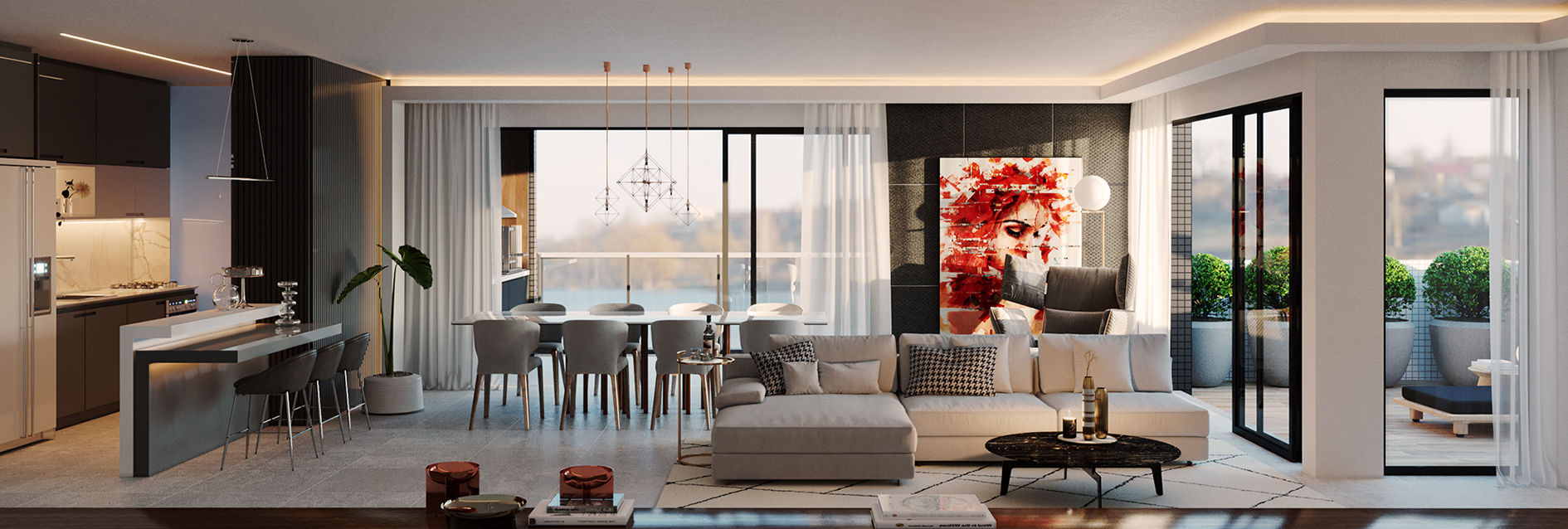 Apartamento Cabral Hills 3 dormitórios / 1 suíte