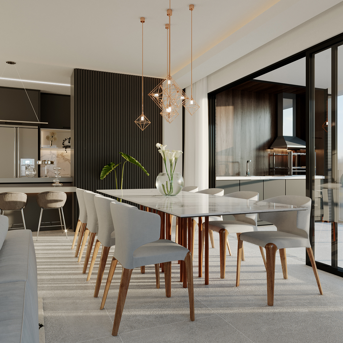 Apartamento Cabral Hills 3 dormitórios / 1 suíte