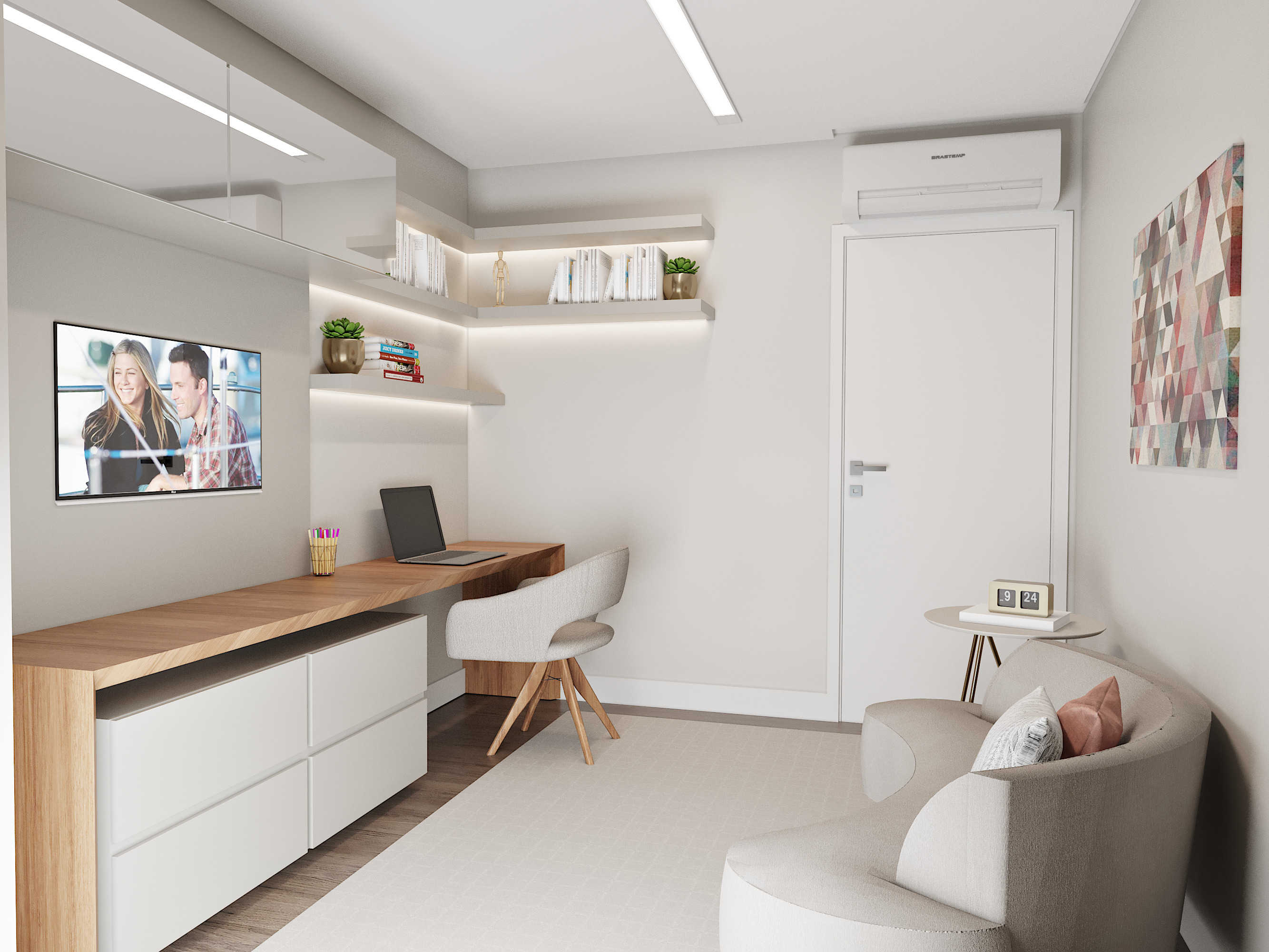 Apartamento 3 dormitórios/1 suíte - Blanc