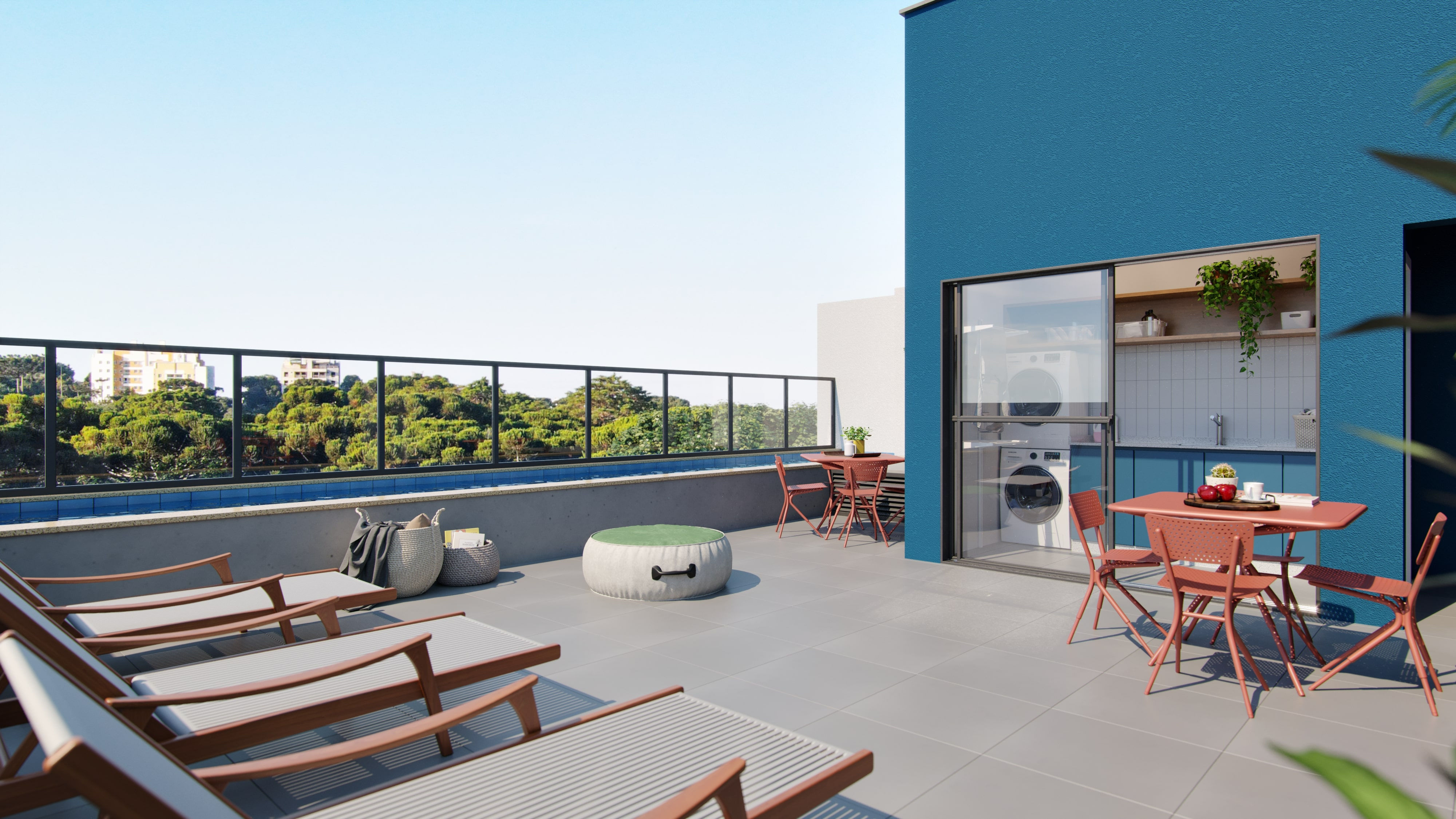 Apartamento 2 dormitórios/1 suíte - Mora Parque Bacacheri
