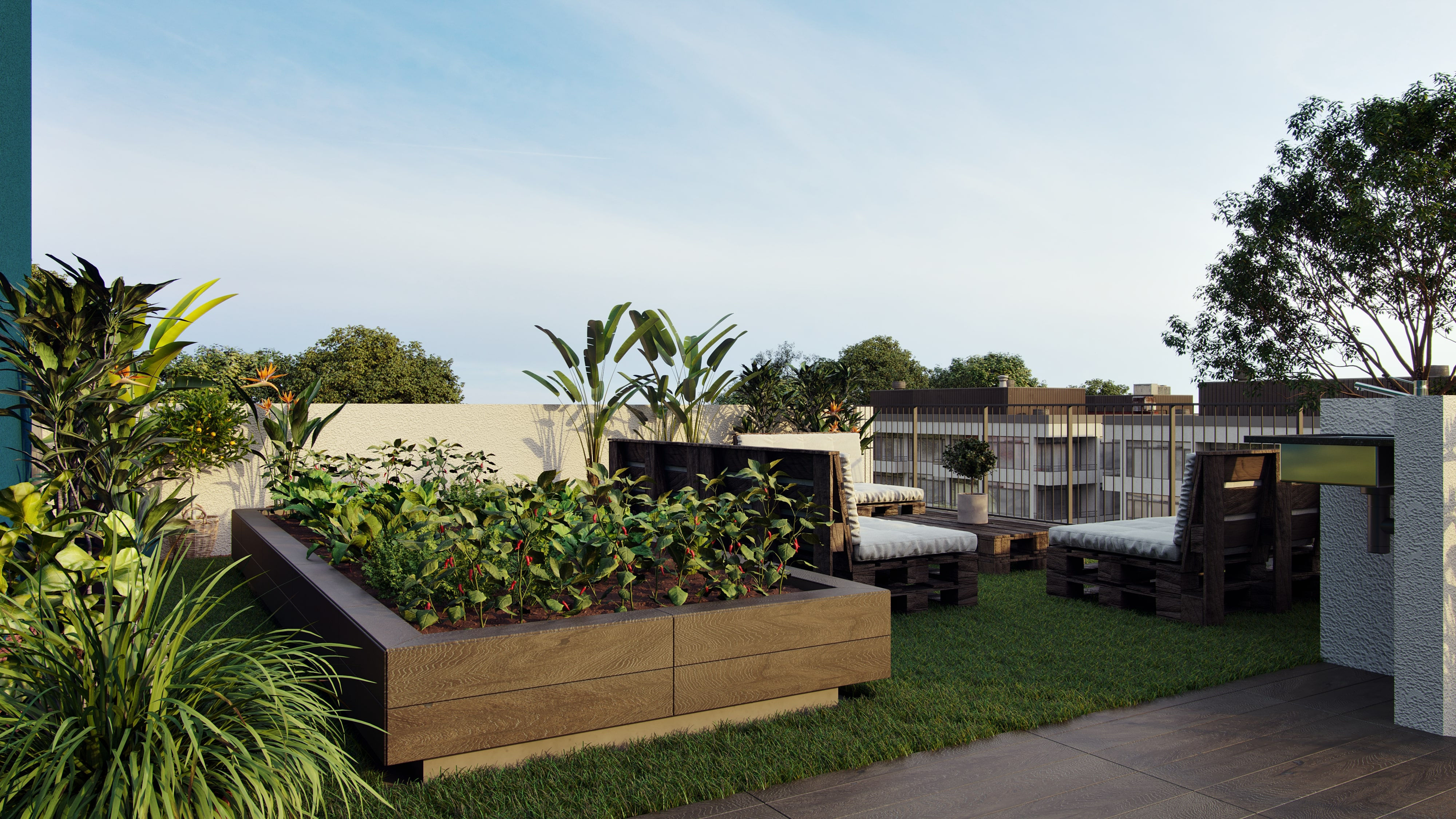Apartamento Garden 2 dormitórios/1 suíte - Mora Parque Bacacheri