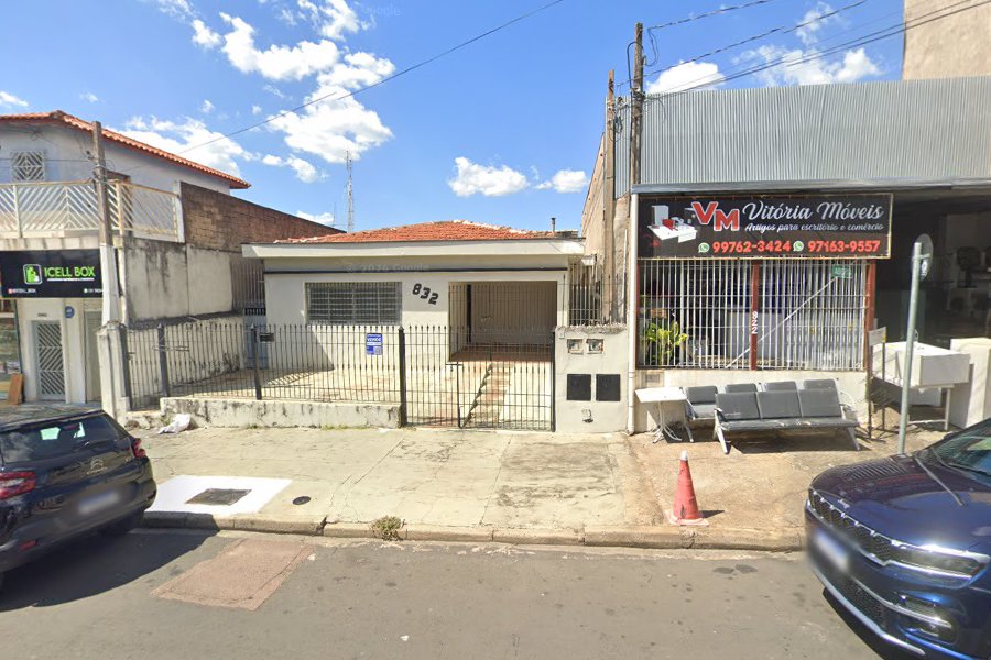 Vendo Casa Comercial 156,00m²,Área Construída, 320,00m²Área Total, Av Silvio Rizardo para demolição jardim Campos Elíseos Campinas SP/