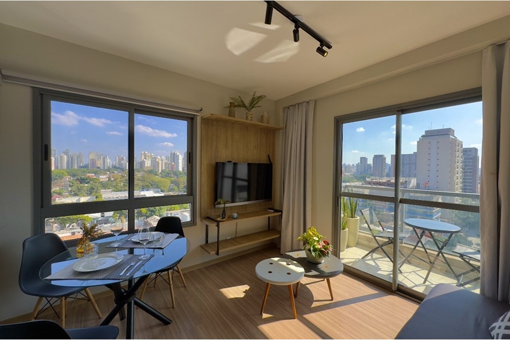 Apartamento à venda em São Paulo, Moema, com 1 quarto, 37m²