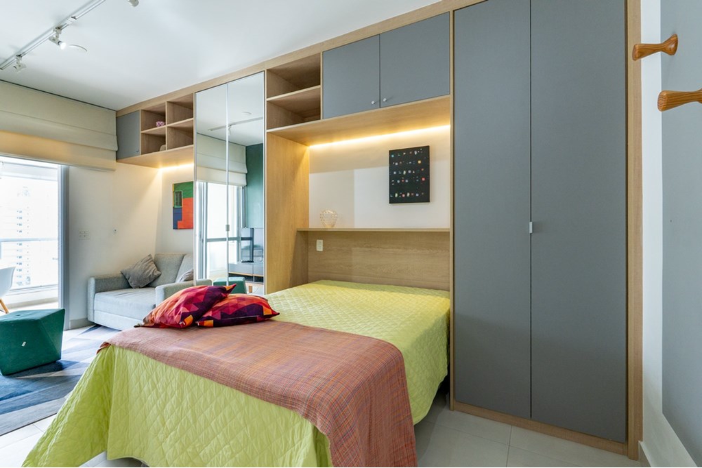 Studio à venda em São Paulo, Moema, com 1 quarto, 37m²