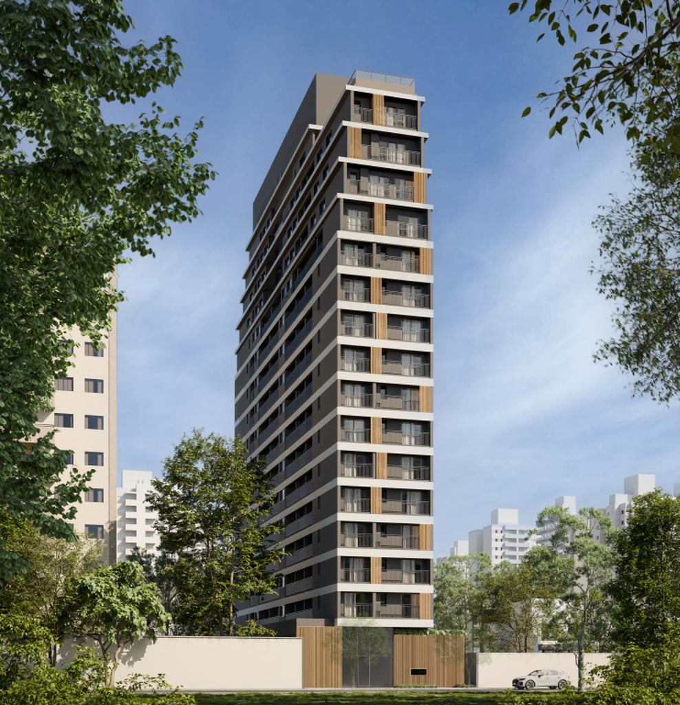Apartamento à venda em São Paulo, Moema, com 1 quarto, 31,84m²
