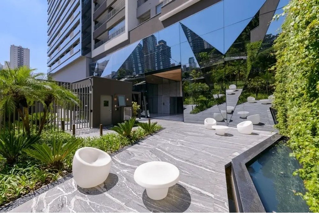 Studio à venda em São Paulo, Moema, com 1 quarto, 27m²
