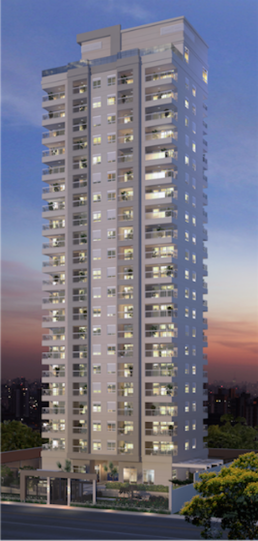 Apartamento Garden à venda em São Paulo, Campo Belo, com 1 quarto, 69,97m²
