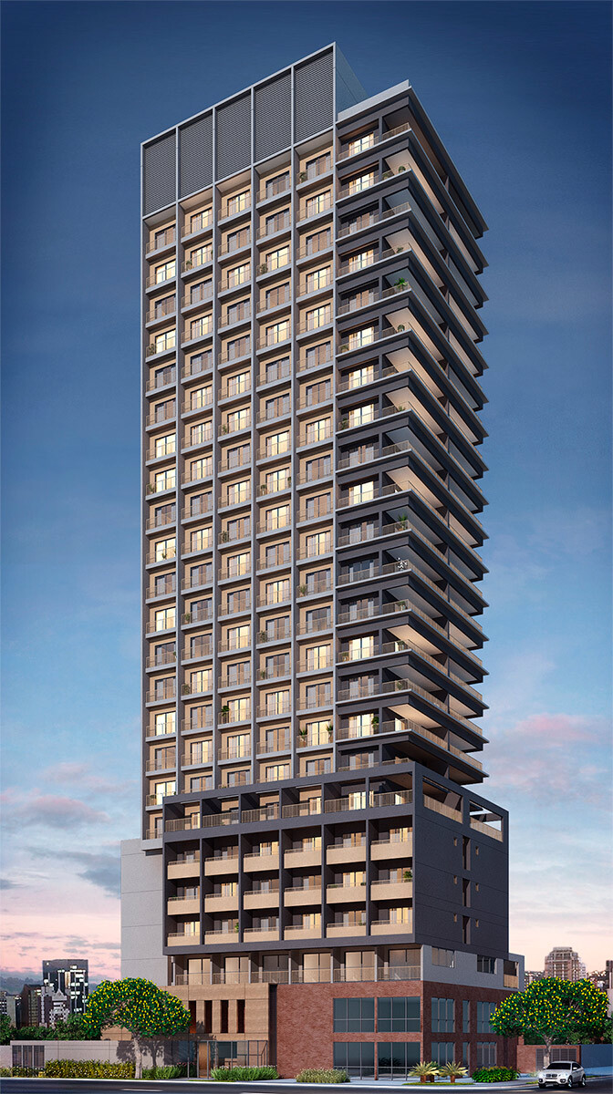 Apartamento à venda em São Paulo, Itaim Bibi, com 1 quarto, 41,83m²