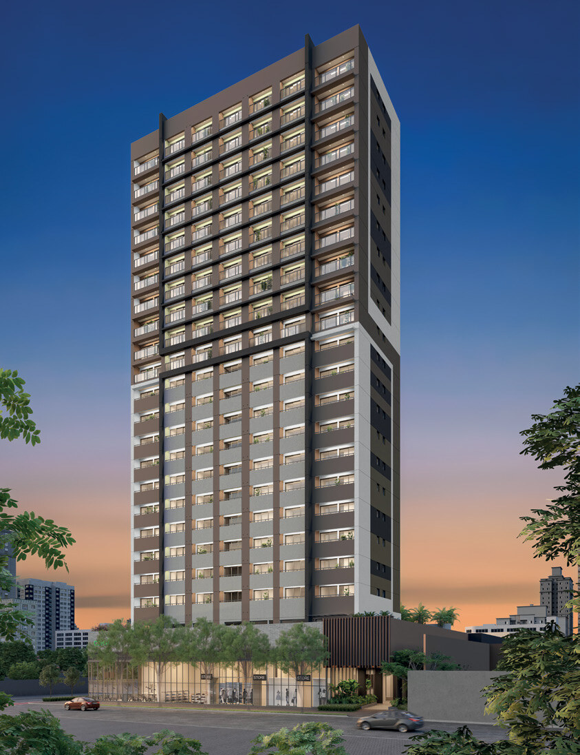 Studio à venda em São Paulo, Vila Mariana, com 1 quarto, 33,59m²