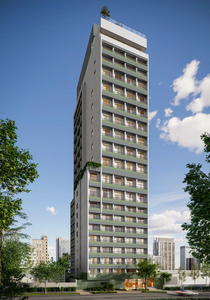 Studio à venda em São Paulo, Vila Mariana, com 1 quarto, 25,61m²