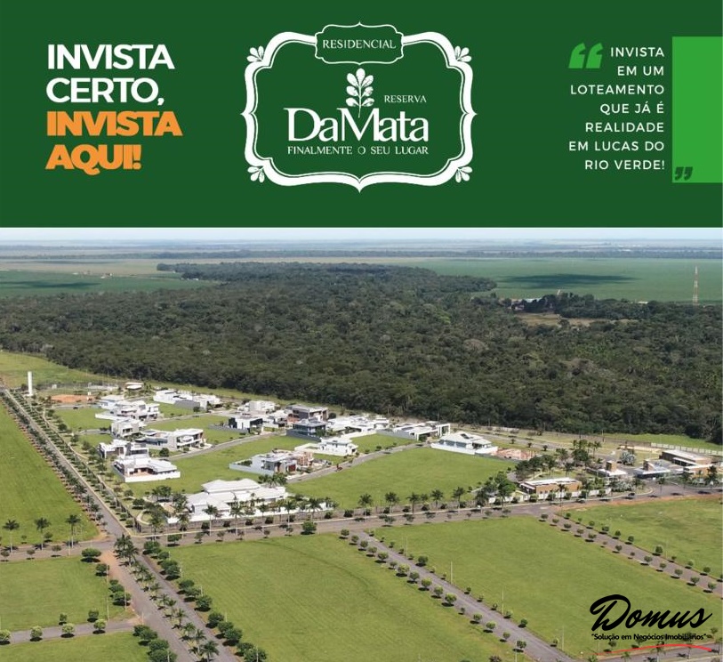Terreno - Venda, Reserva da Mata, Lucas do Rio Verde, MT