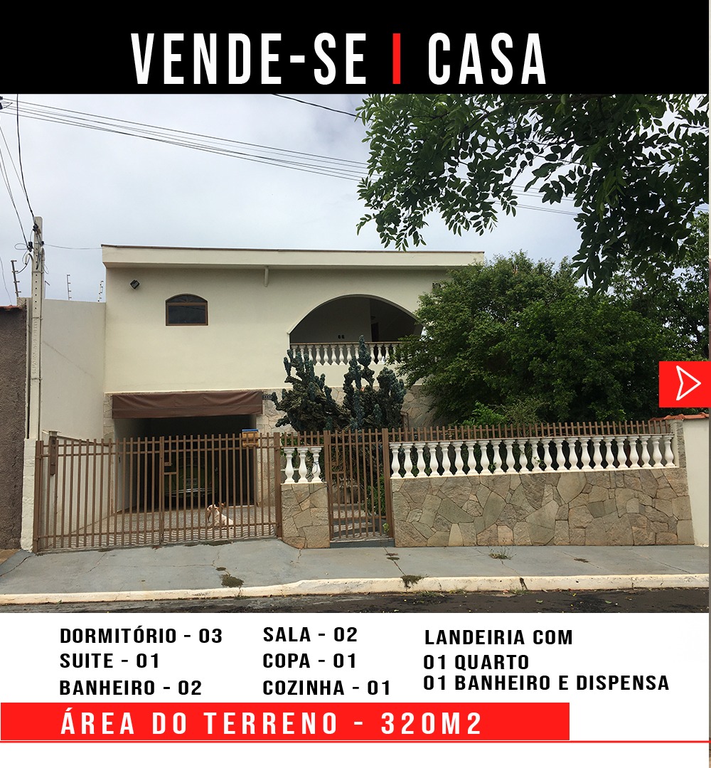 Casa - Venda, Jardim Tropical, Uchoa, SP